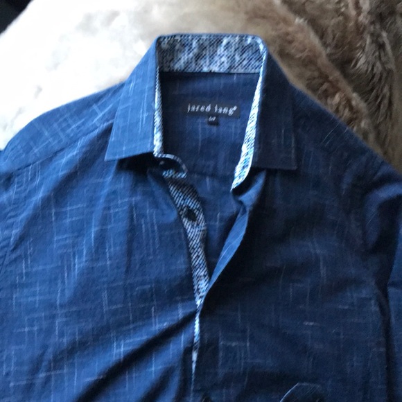 Flip cuff contrast Dress Shirt - Picture 4 of 4